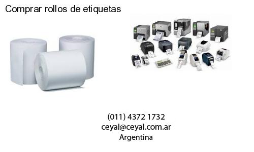 Comprar rollos de etiquetas