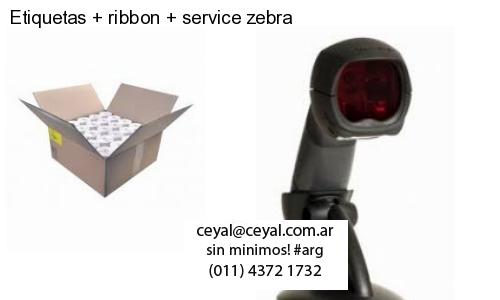 Etiquetas   ribbon   service zebra