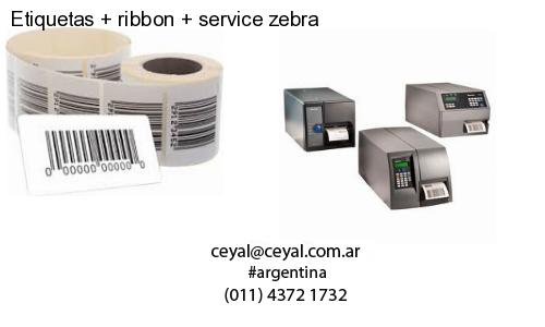 Etiquetas   ribbon   service zebra