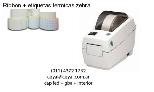 Ribbon   etiquetas termicas zebra