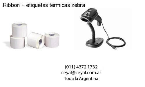 Ribbon   etiquetas termicas zebra