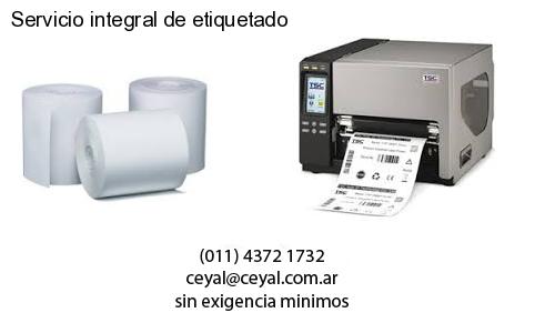 Servicio integral de etiquetado