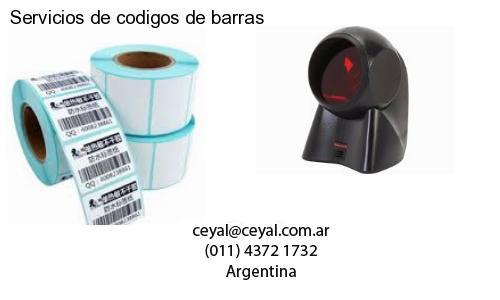 Servicios de codigos de barras