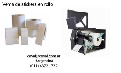 Venta de stickers en rollo