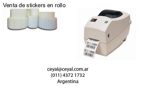 Venta de stickers en rollo