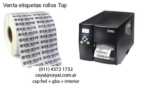 Venta etiquetas rollos Top