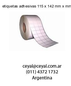 etiquetas adhesivas 115 x 142 mm x mm