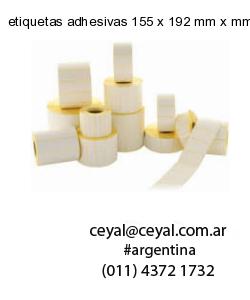 etiquetas adhesivas 155 x 192 mm x mm