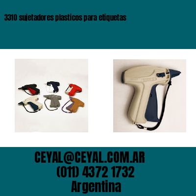 3310 sujetadores plasticos para etiquetas