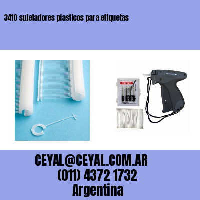 3410 sujetadores plasticos para etiquetas