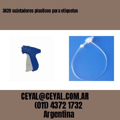 3620 sujetadores plasticos para etiquetas