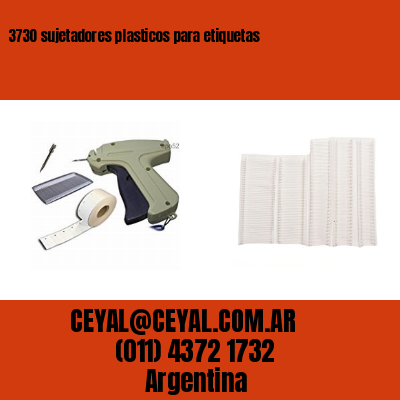 3730 sujetadores plasticos para etiquetas