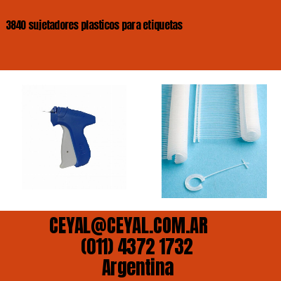 3840 sujetadores plasticos para etiquetas