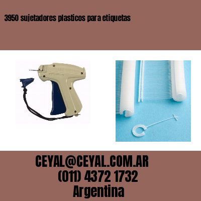 3950 sujetadores plasticos para etiquetas