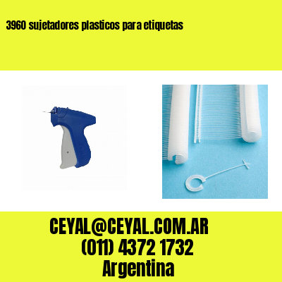 3960 sujetadores plasticos para etiquetas