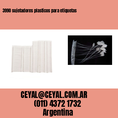 3990 sujetadores plasticos para etiquetas