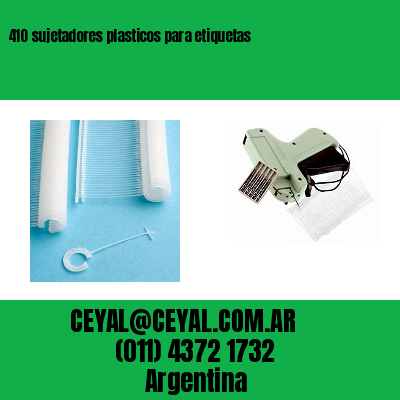 410 sujetadores plasticos para etiquetas