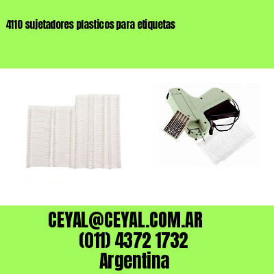 4110 sujetadores plasticos para etiquetas