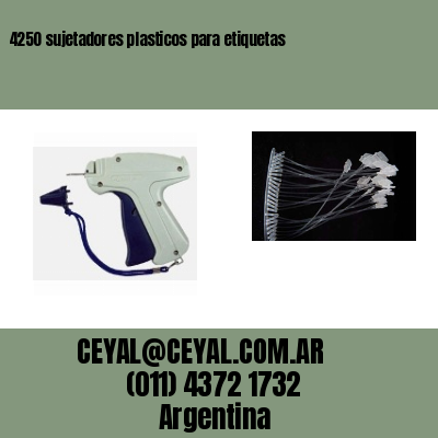 4250 sujetadores plasticos para etiquetas