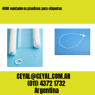 4480 sujetadores plasticos para etiquetas