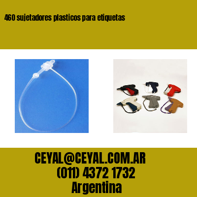 460 sujetadores plasticos para etiquetas