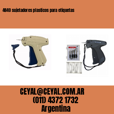 4840 sujetadores plasticos para etiquetas