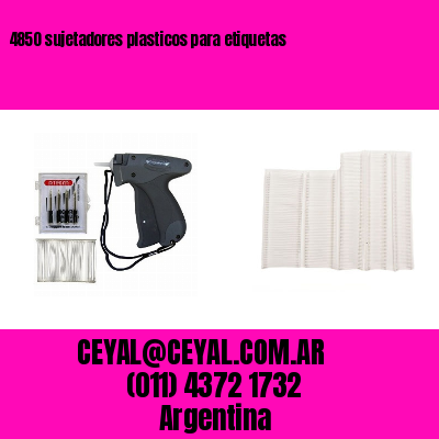 4850 sujetadores plasticos para etiquetas