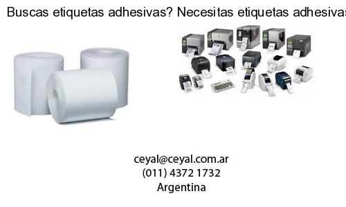 Buscas etiquetas adhesivas? Necesitas etiquetas adhesivas? Necesitas impirmir etiquetas adhesivas