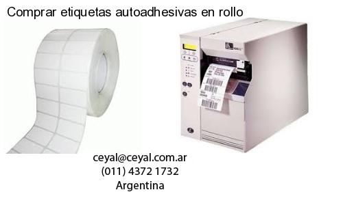 Comprar etiquetas autoadhesivas en rollo
