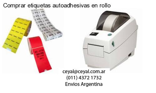 Comprar etiquetas autoadhesivas en rollo