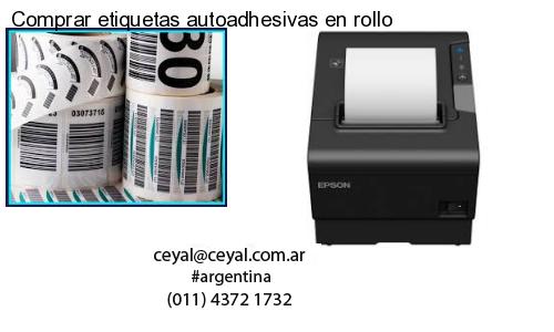 Comprar etiquetas autoadhesivas en rollo