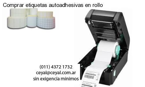 Comprar etiquetas autoadhesivas en rollo