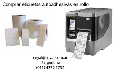 Comprar etiquetas autoadhesivas en rollo