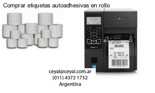 Comprar etiquetas autoadhesivas en rollo