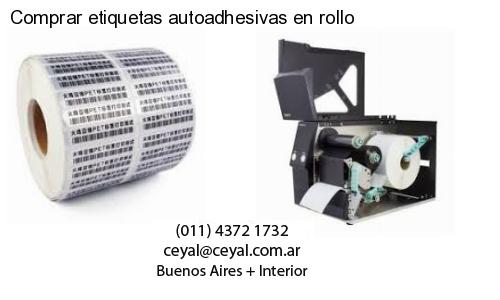 Comprar etiquetas autoadhesivas en rollo