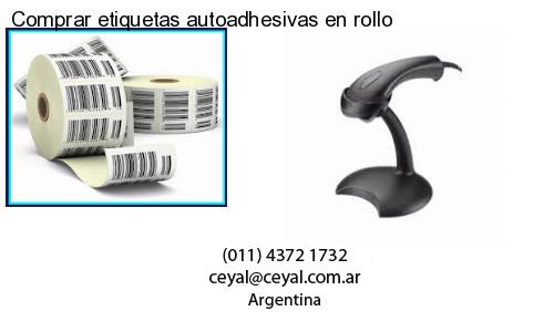 Comprar etiquetas autoadhesivas en rollo
