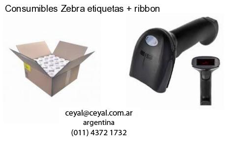 Consumibles Zebra etiquetas   ribbon