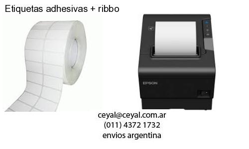 Etiquetas adhesivas   ribbo