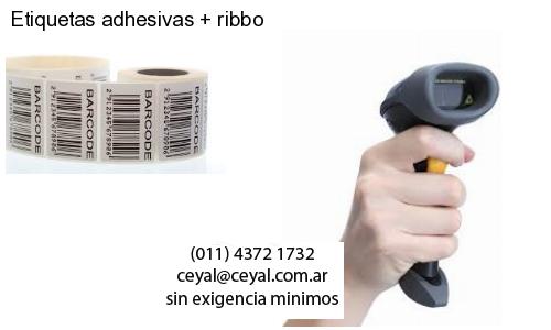 Etiquetas adhesivas   ribbo