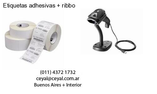 Etiquetas adhesivas   ribbo