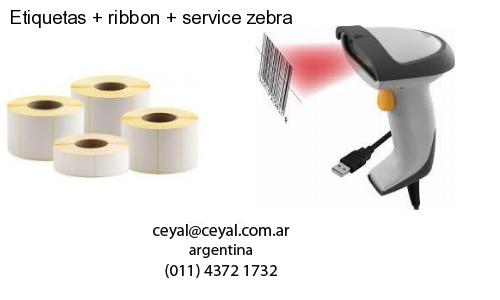 Etiquetas   ribbon   service zebra