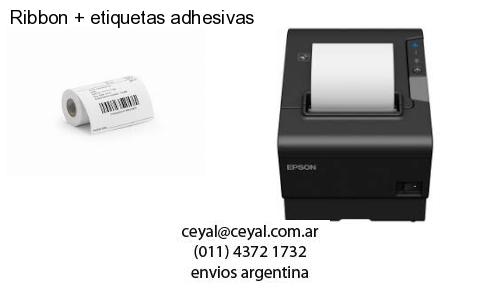 Ribbon   etiquetas adhesivas