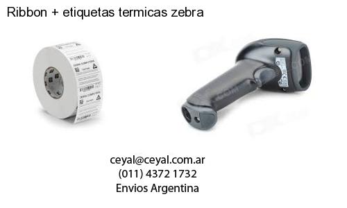 Ribbon   etiquetas termicas zebra