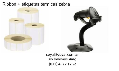 Ribbon   etiquetas termicas zebra