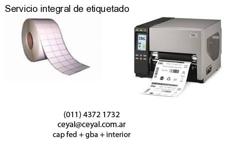 Servicio integral de etiquetado