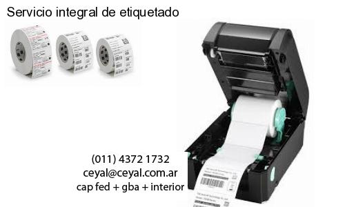 Servicio integral de etiquetado