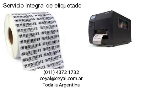 Servicio integral de etiquetado