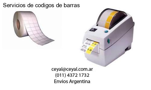 Servicios de codigos de barras