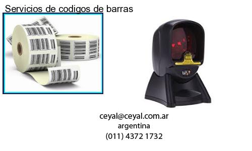 Servicios de codigos de barras