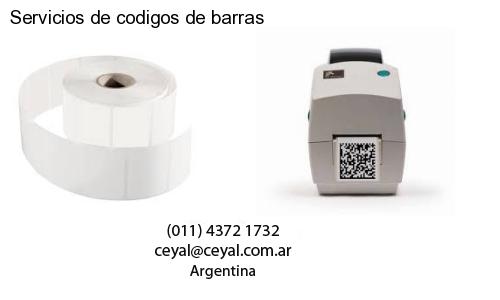 Servicios de codigos de barras